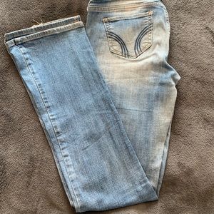 Hollister Slim Bootcut, Light wash jeans, Size 5, Waist 27